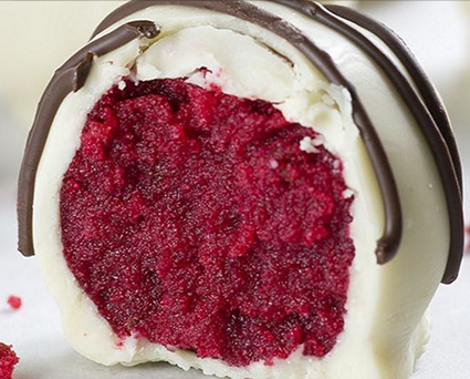 trufas de red velvet