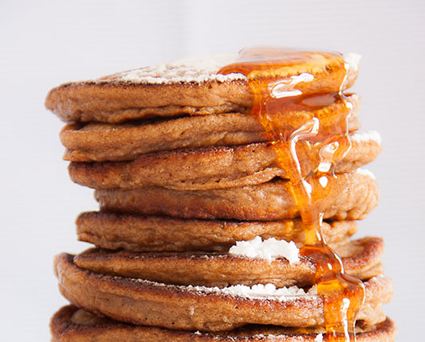 Pancakes de Ayote y Jengibre