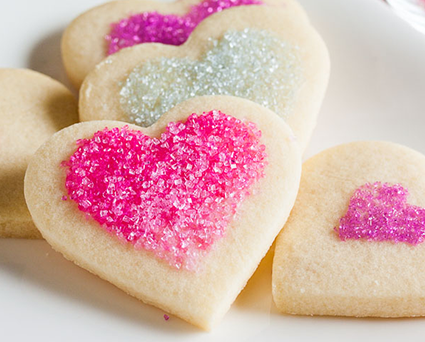 Galletas con Azúcar de Colores