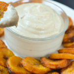 Platanos Maduros con Dip de Coco