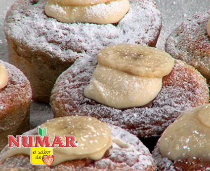 muffins de banano libres de gluten