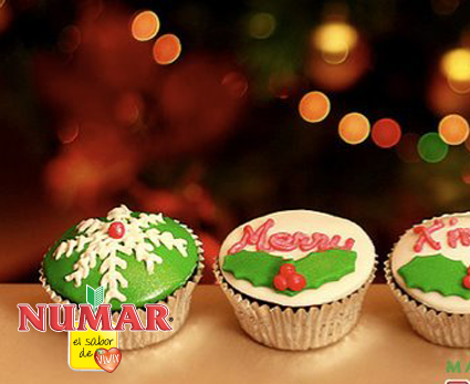 cupcakes navidad