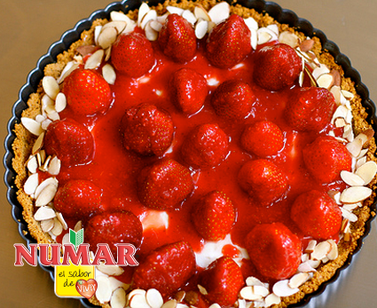 tarta de fresas