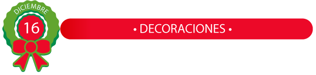 DECORACIONES navideñas