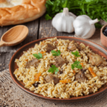 Corona de Arroz con Carne