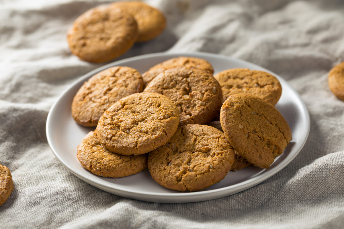 Galletas de jengibre saludables