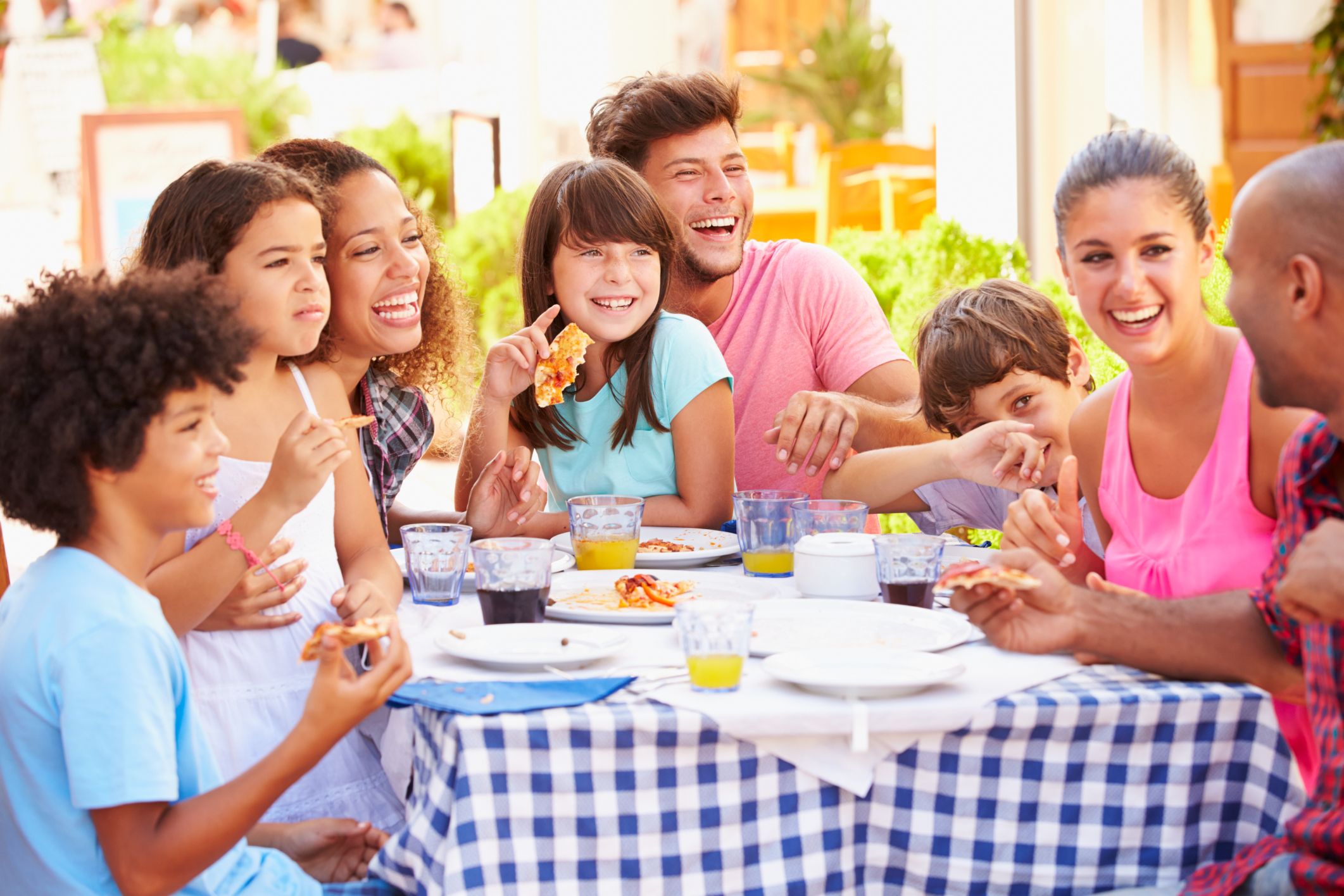 beneficios de comer en familia