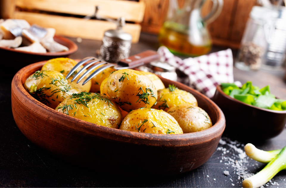 papas a la margarina