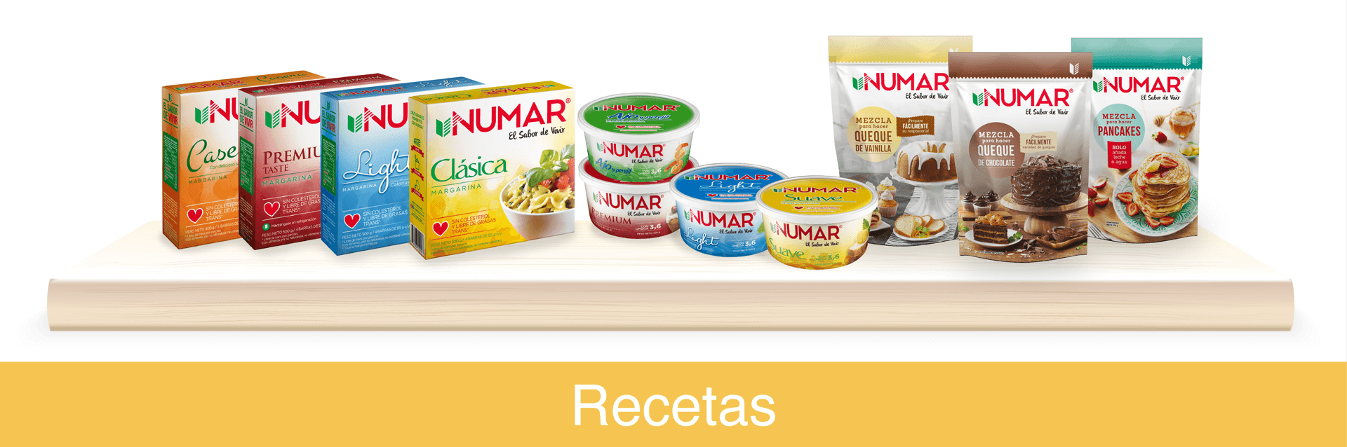 Recetas fáciles de preparar con Numar